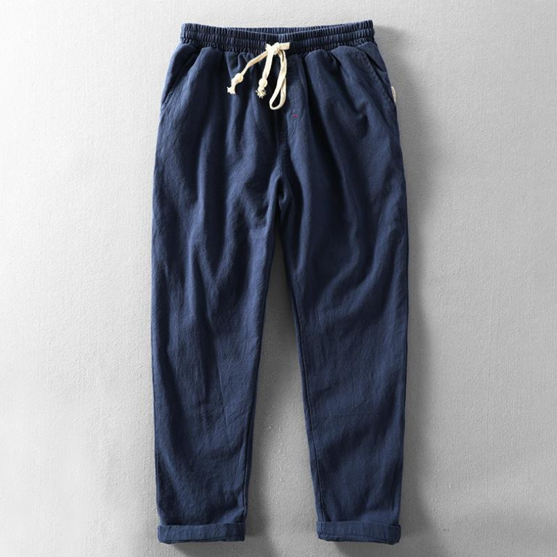 Conny | Pantaloni largi din fibre naturale Conny