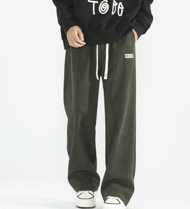 Olli | Pantaloni velur natural Olli
