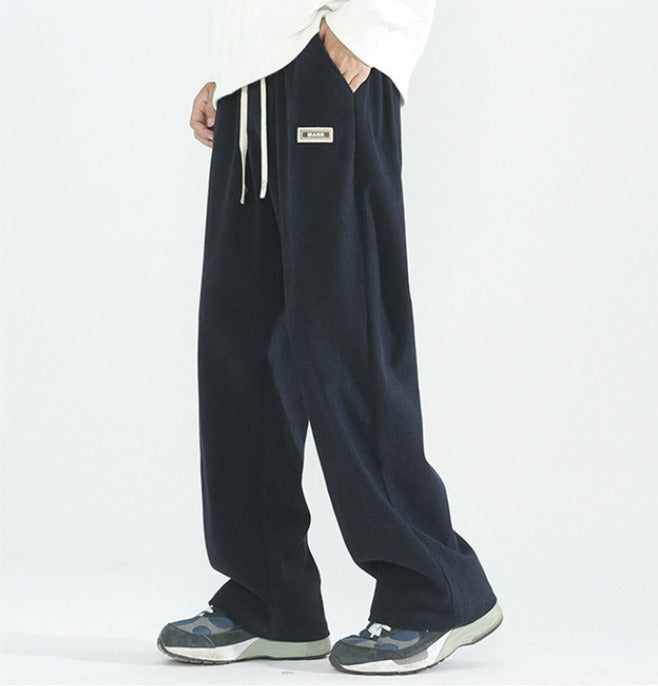 Olli | Pantaloni velur natural Olli