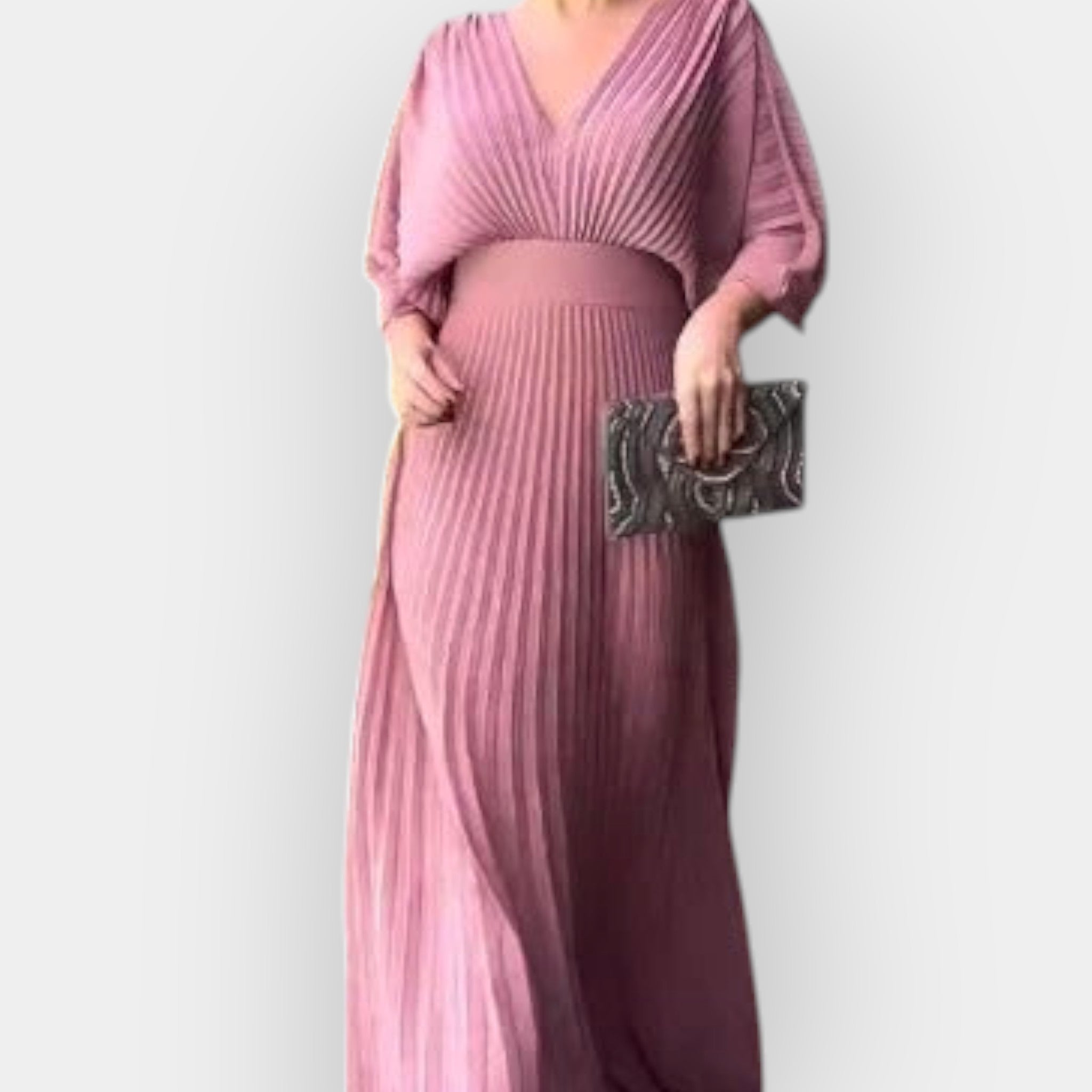 Anya | Rochie plisată, cu siluetă elegantă și mișcare grațioasă
