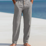 Matteo | Pantaloni ușori de in pentru vară Matteo