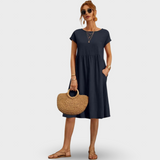Sun | Elegant dress for festive events, with summer ease