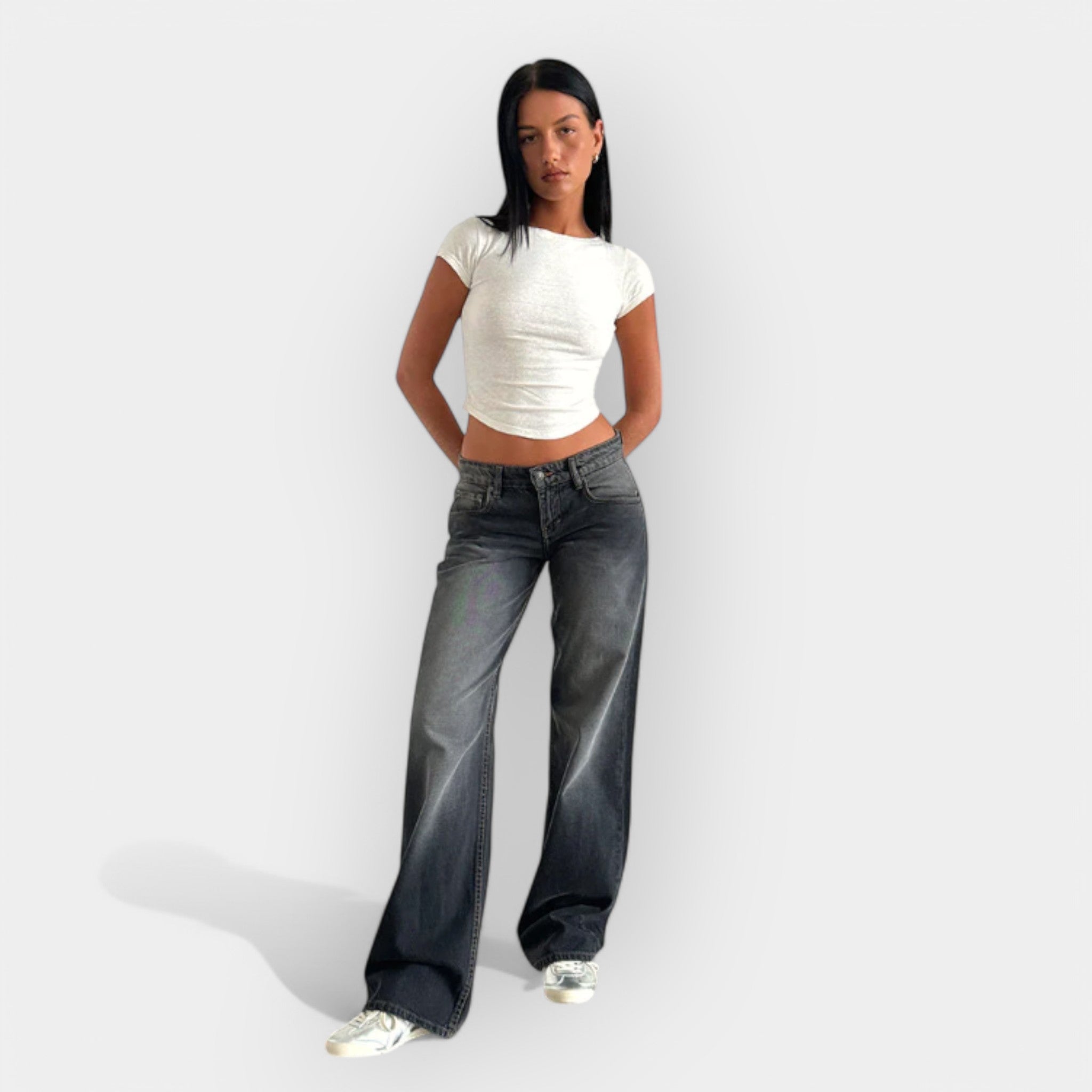 Lina | Jeans cu talie joasă Lina