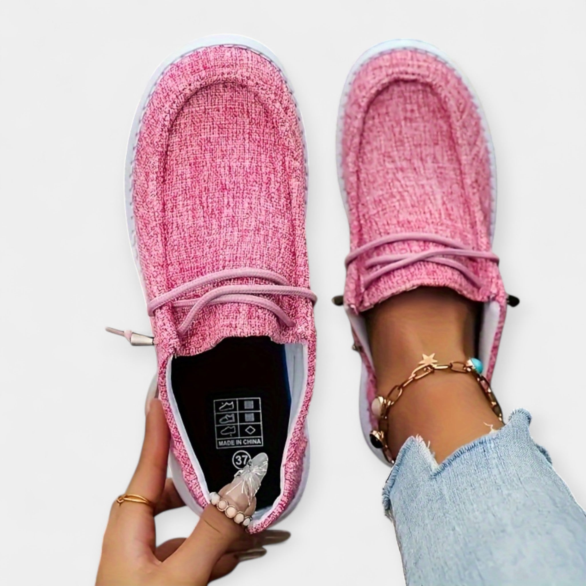 Dalia | Pantofi casual din textile Dalia