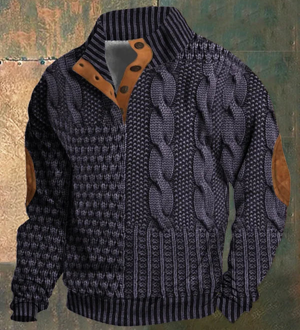 Nick | Tricot cald cu model Nick