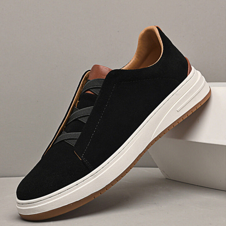 Uffe | Pantofi slip-on din piele naturală Uffe