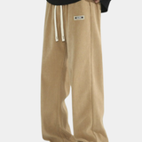 Olli | Pantaloni velur natural Olli