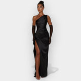 Alina | Satin dress, for elegant evenings