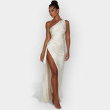 Alina | Satin dress, for elegant evenings