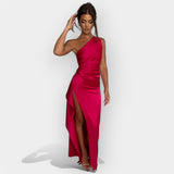 Alina | Satin dress, for elegant evenings