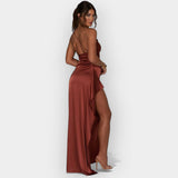 Alina | Satin dress, for elegant evenings