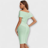 Ofélia | Rochie elegantă, cu decolteu în V