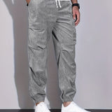 Rolf | Pantaloni cargo din corduroy Rolf