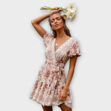 Adélia | Rochie scurtă boho