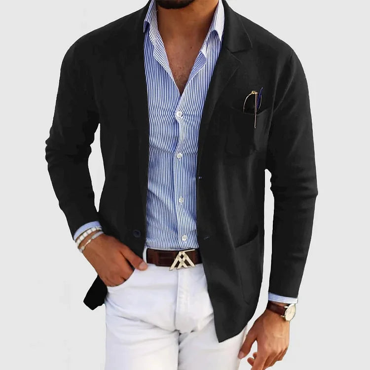 Edvin | Blazer de lux din materiale moi Edvin