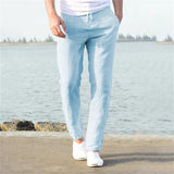 Liam | Pantaloni ușori de in Liam
