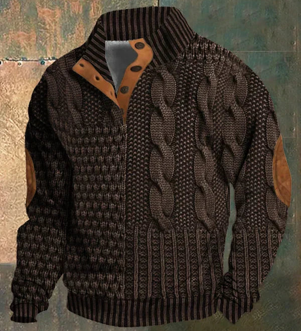 Nick | Tricot cald cu model Nick