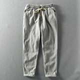 Conny | Pantaloni largi din fibre naturale Conny