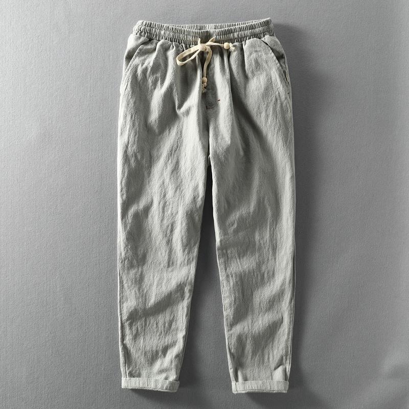 Conny | Pantaloni largi din fibre naturale Conny