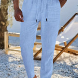 Nichols | Pantaloni largi de in cu șnur Nichols