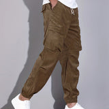 Rolf | Pantaloni cargo din corduroy Rolf