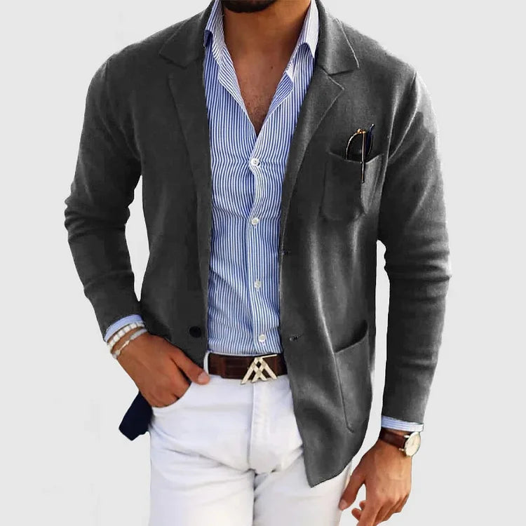 Edvin | Blazer de lux din materiale moi Edvin