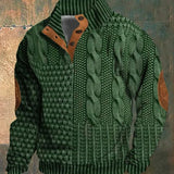 Bror | Pulover retro cu model Bror