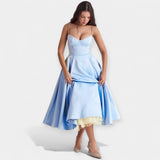 Amaya | Midi dress, with tulle, romantic and with pockets