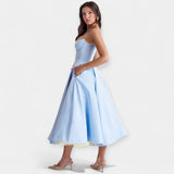 Amaya | Midi dress, with tulle, romantic and with pockets