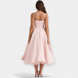 Amaya | Midi dress, with tulle, romantic and with pockets