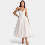 Amaya | Midi dress, with tulle, romantic and with pockets