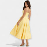 Amaya | Midi dress, with tulle, romantic and with pockets
