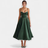 Amaya | Midi dress, with tulle, romantic and with pockets