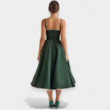 Amaya | Midi dress, with tulle, romantic and with pockets