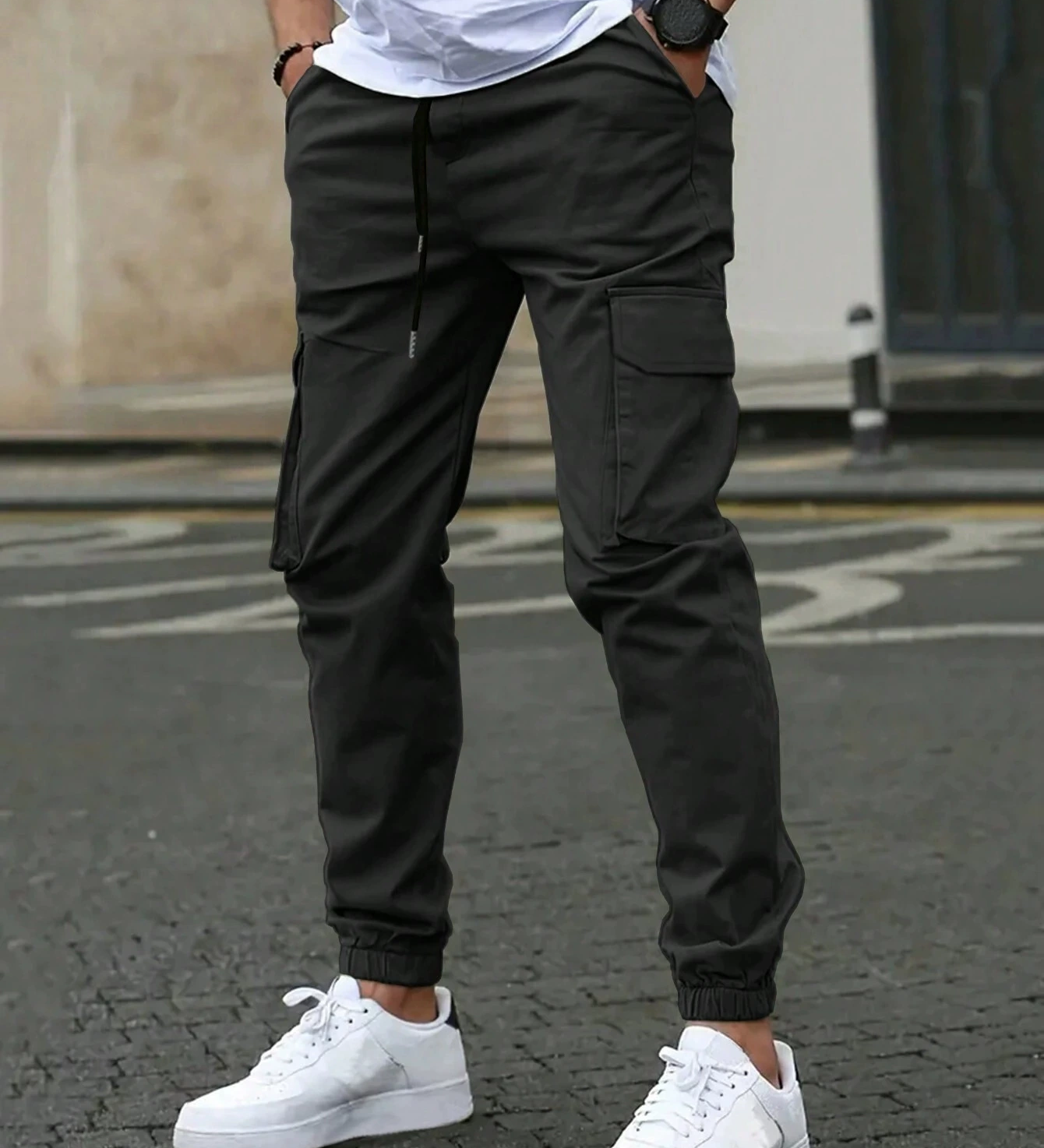 Davide | Pantaloni cargo jogger Davide