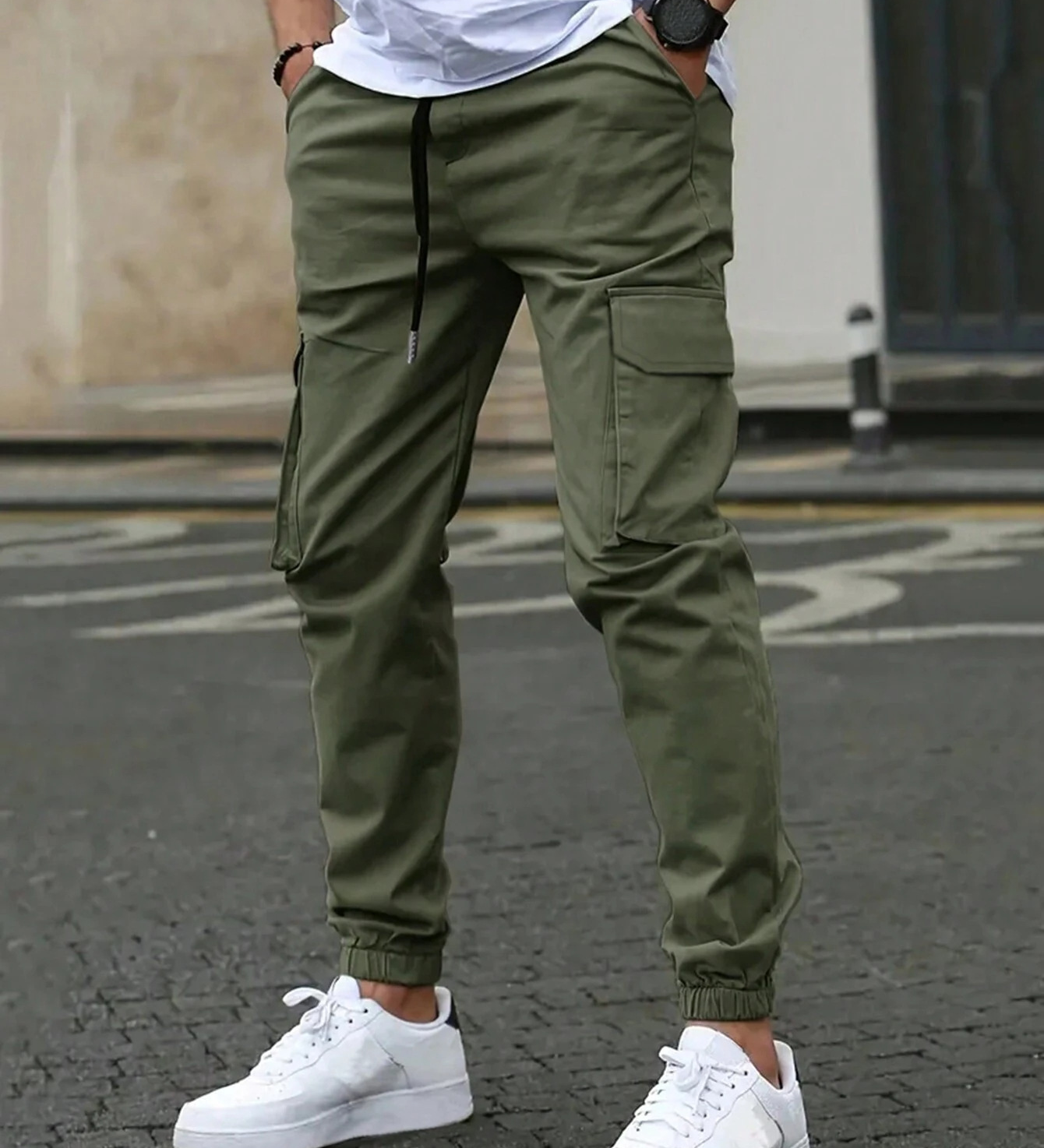 Roni | Pantaloni cargo jogger Roni