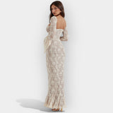 Diana | Special, elegant, and ethereal maxi evening dress