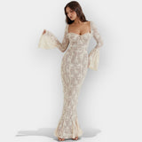 Diana | Special, elegant, and ethereal maxi evening dress