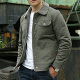Leif | Men's Sherpa Lined Cotton Jacket