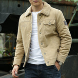 Leif | Men's Sherpa Lined Cotton Jacket