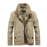 Leif | Men's Sherpa Lined Cotton Jacket