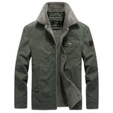 Leif | Men's Sherpa Lined Cotton Jacket