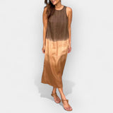 Monika | Lightweight dress with ombré print