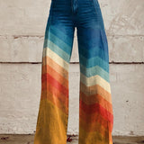 Léa - Elegantne Retro-Zickzack-Püksid | Pantaloni retro-eleganți zig-zag Léa