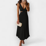 Mila | Rochie midi din satin, cu strălucire modernă