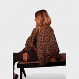Roosa | Jachetă modernă cu model leopard Roosa