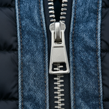 Bjørn | Jachetă denim cu panouri matlasate Bjørn