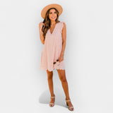 Valentina | Summer dress with integrated shorts and pockets