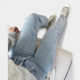 Aurora | Jeans de vară cu scânteieri Aurora
