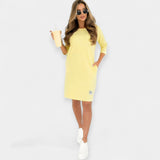 Isabella | Casual dress, with pockets and 3/4 sleeves
